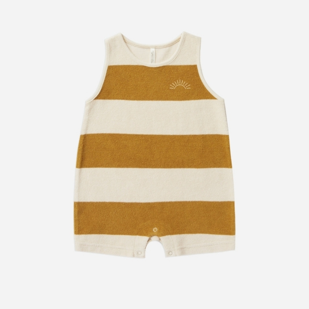 Rylee and Cru Terrycloth Romper